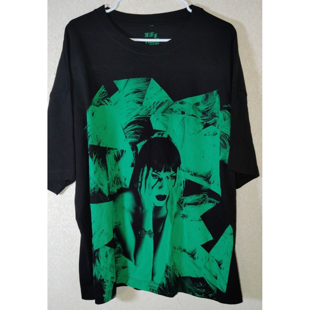Taylor Swift The Life Of A Showgirl Rapturous Black Official Merch Tour Tee XL